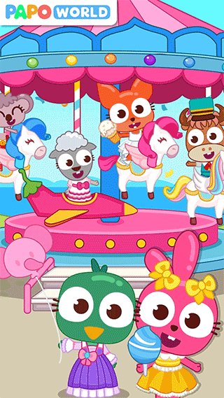 泡泡小镇游乐园游戏截图1