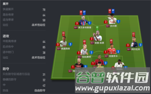 FIFAOnline4移动端战术体系1