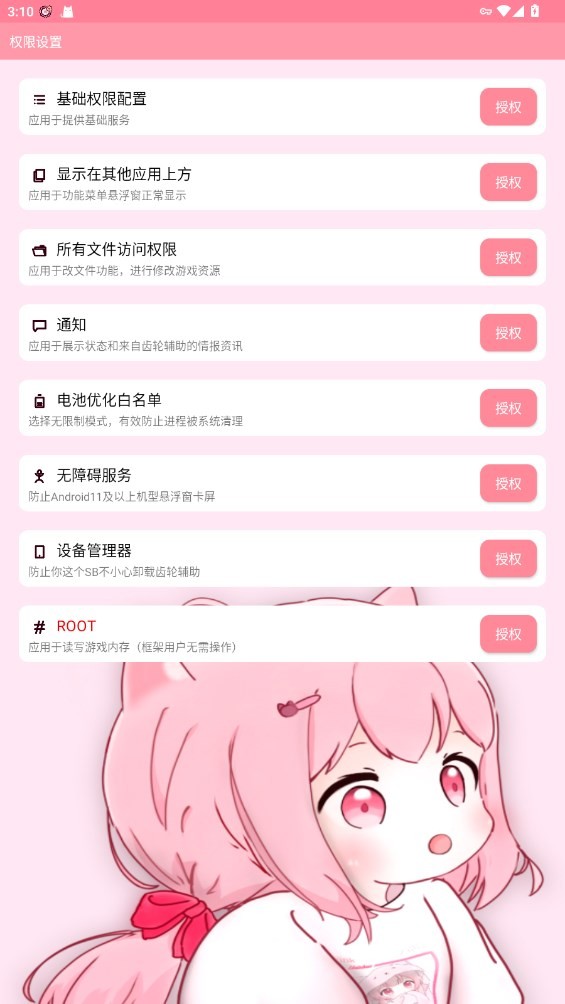 齿轮辅助粉色版直装(无需卡密)截图1