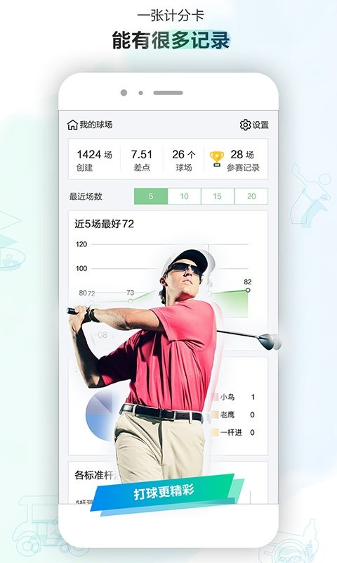 小白球高尔夫软件截图4