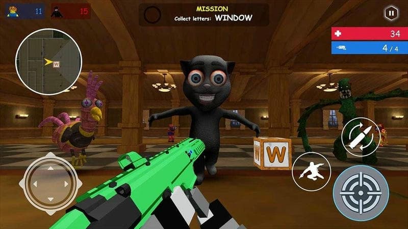 胡安追逐射击免广告(Juan Shooter Survival FPS Zone)截图2