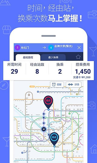 韩国地铁截图1