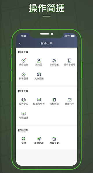 蔷薇出行司机端app截图2