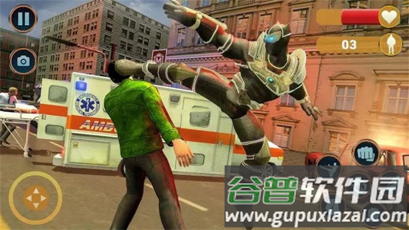 黑豹机器人改造游戏截图3