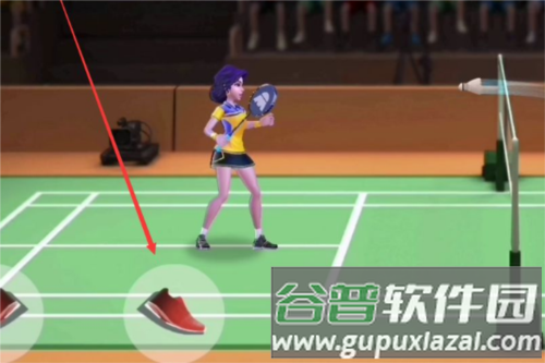 决战羽毛球怎么换女角色2