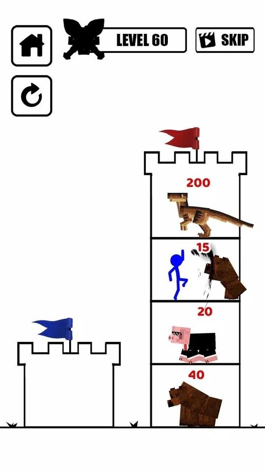 火柴人塔楼战争小游戏下载