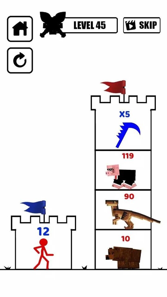 火柴人塔楼战争官方版截图2
