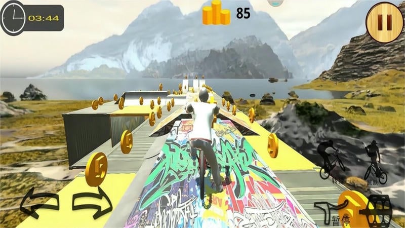 竞速特技车游戏