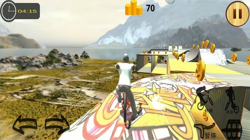 竞速特技车手游截图1