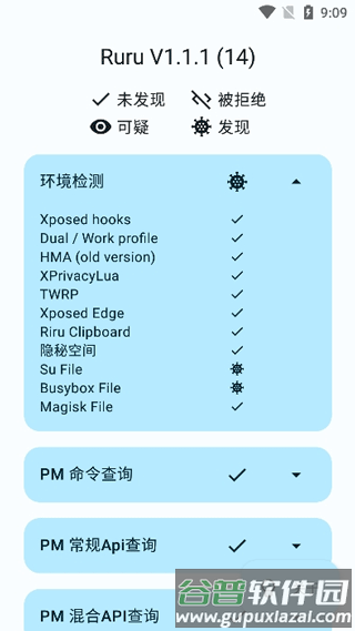 Ruru环境检测截图1