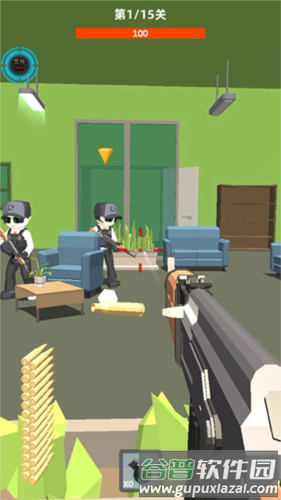 神枪行动无限金币无限钻石破解版游戏截图5