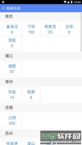 赣航通APP双港船闸截图4