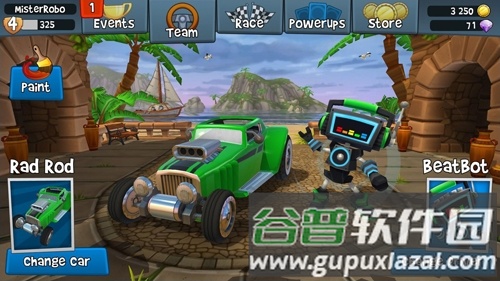 沙滩赛车2中文最新版本游戏特色