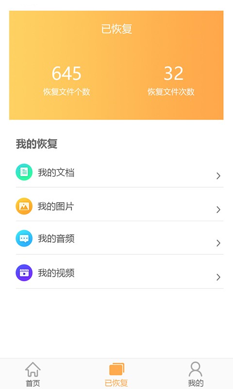 文档恢复大师免费版截图3