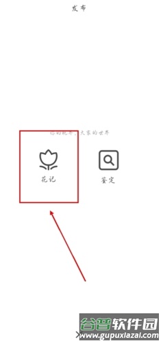 花伴侣app怎么发花记图片2