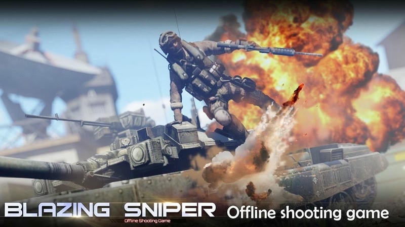 炙热狙击内购破解版(Blazing Sniper)截图1
