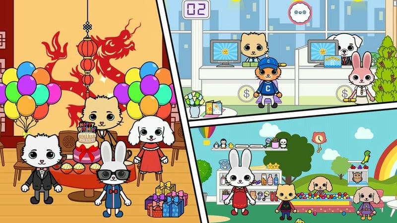托卡迷你小镇萌趣园手游截图3