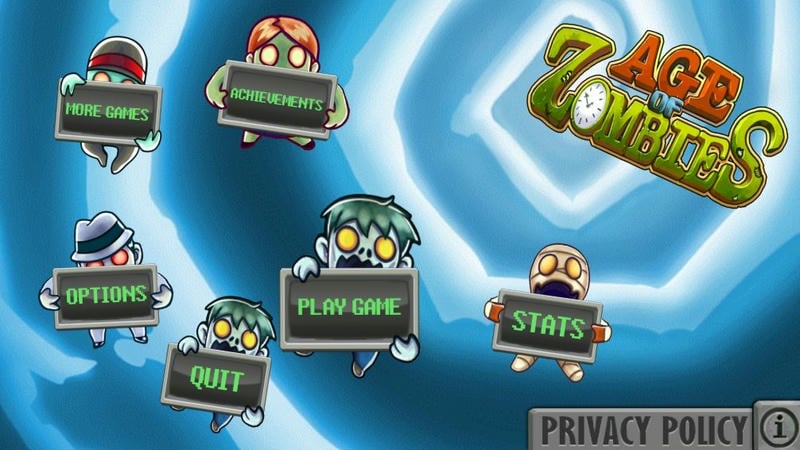 僵尸的食物手机版(Age of Zombies)截图1
