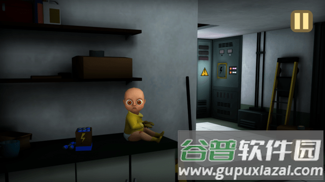 黄色房间里的恐怖宝宝游戏截图3