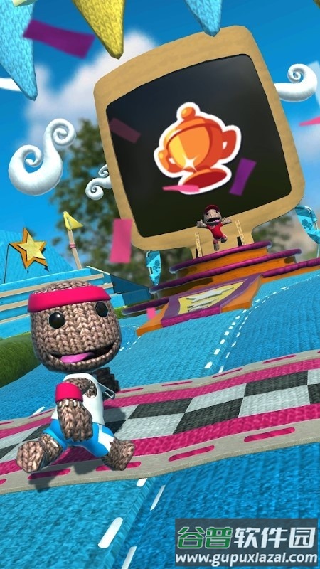 麻布男孩终极跑酷游戏(ultimate sackboy)截图4