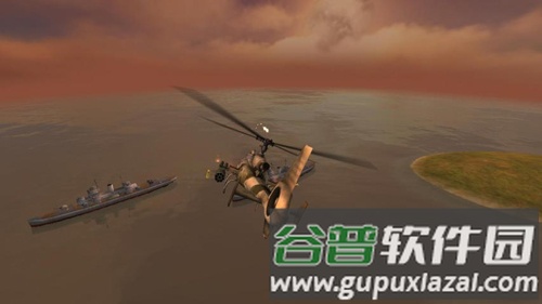 炮艇战3d直升机内购版截图1