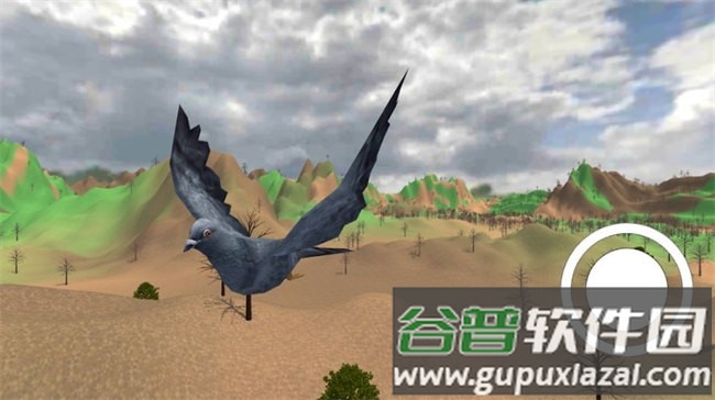 鸽子飞行模拟游戏(Pigeon bird flying sim game 3d)截图2