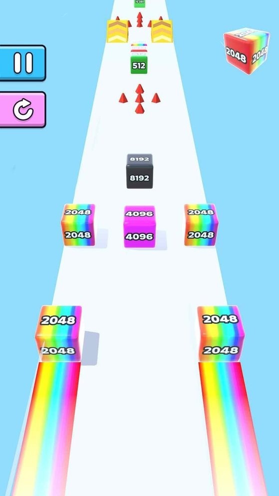 果冻快跑2048免广告版截图2