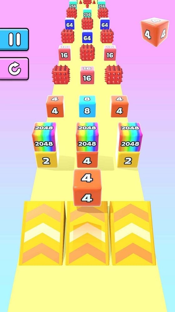 果冻快跑2048免广告版截图3