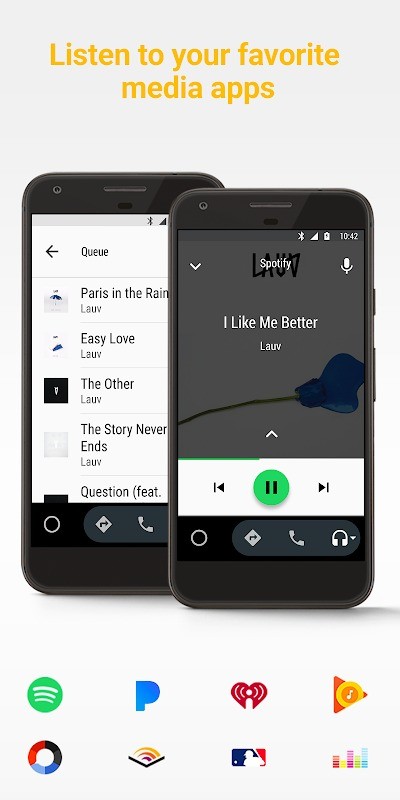 Android Auto app截图2