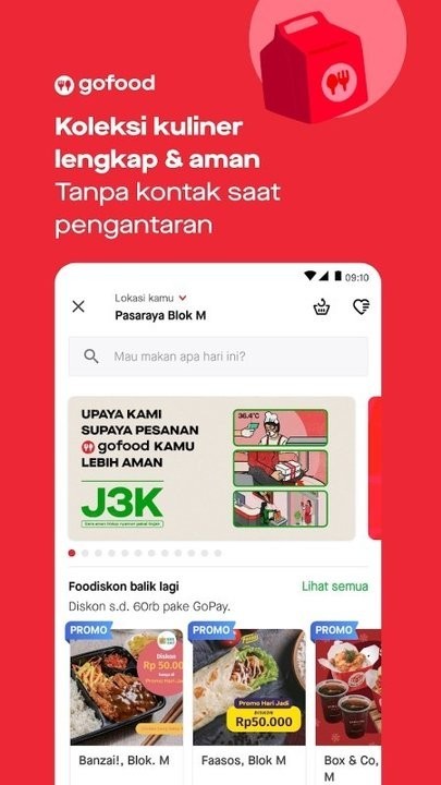 印尼打车软件gojek截图2