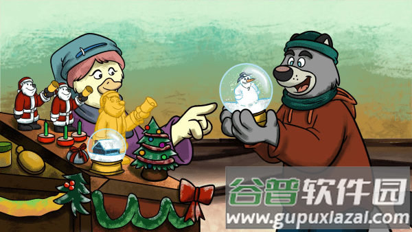 鳄鱼侦探布罗格尾诞节游戏截图3