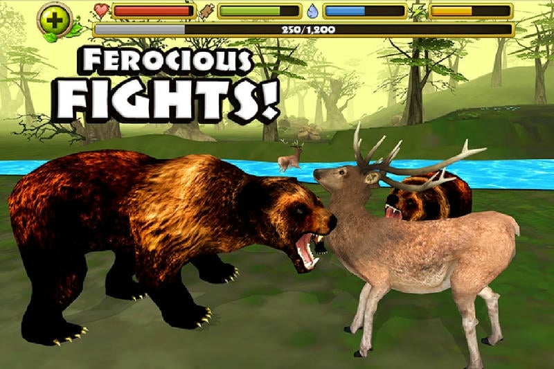 棕熊模拟器游戏(Bear Simulator)截图1