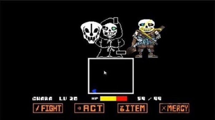 传说之下inksans模拟器(bad time sans)截图2