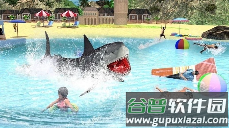鲨鱼的疯狂吞噬游戏截图2