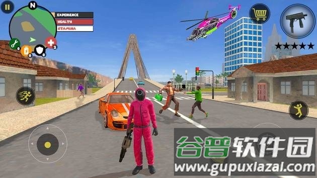 鱿鱼绳索英雄匪徒战场截图1