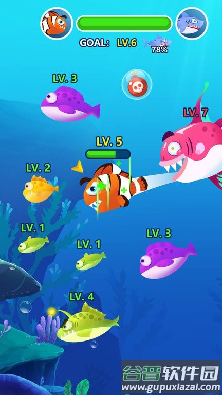 鱼鱼通关战最新版截图3