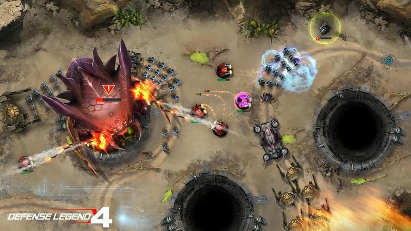 国防传奇X科幻塔防破解版截图2