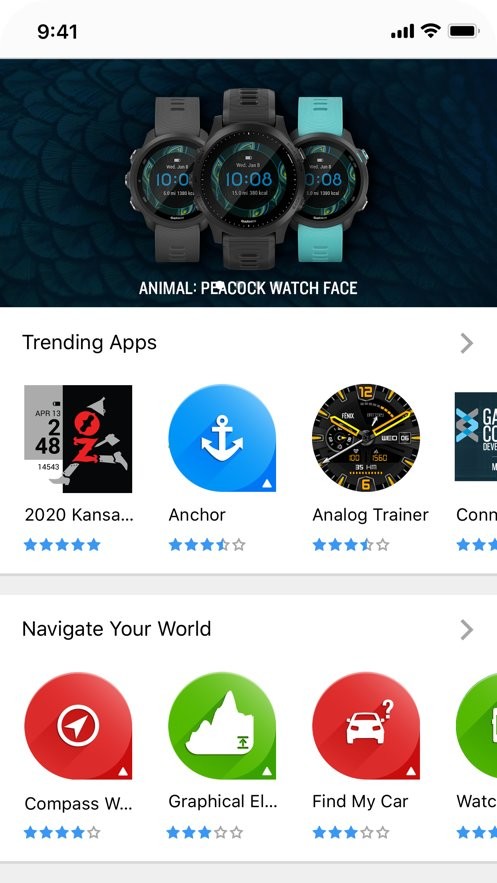 佳明connectiq手机版截图3