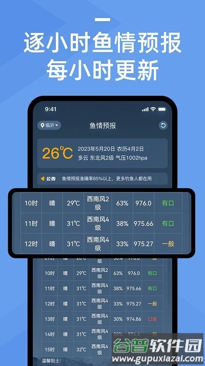 鱼情预报系统截图4