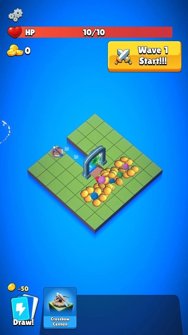 无尽岛屿塔防解锁完整版(Endless Island TowerDefense TD)截图2