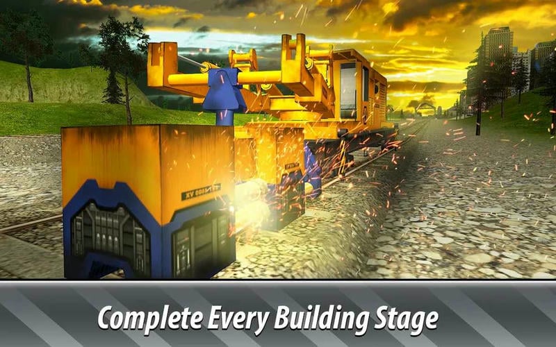 铁路建筑模拟器手机版(Railroad Building Simulator)截图1