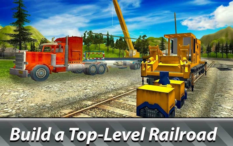 铁路建筑模拟器手机版(Railroad Building Simulator)截图2