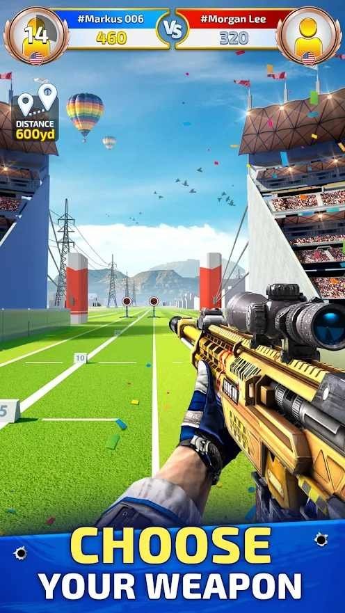 狙击冠军3d射击破解版