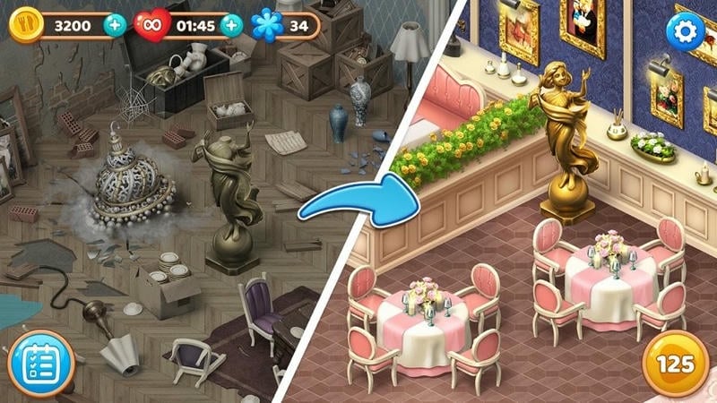庄园咖啡厅无限星星版截图1