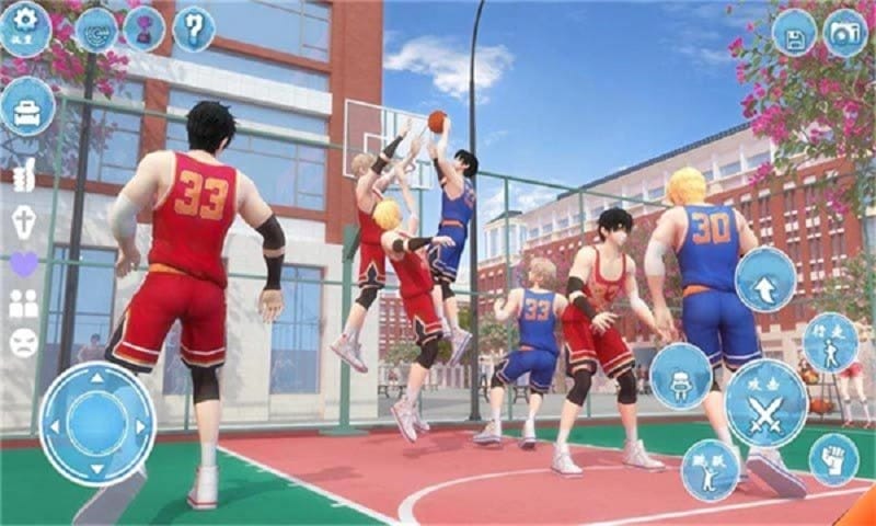 动漫校园约会模拟器游戏2024截图1