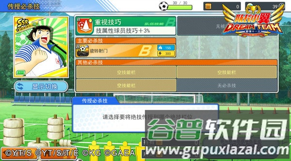 队长小翼最强十一人无限球版球员培养攻略2