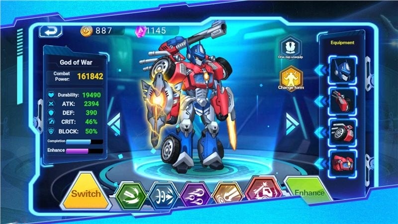 机甲旋风手游(Mecha Storm)截图1