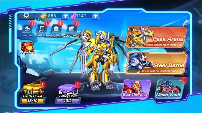 机甲旋风手游(Mecha Storm)截图2