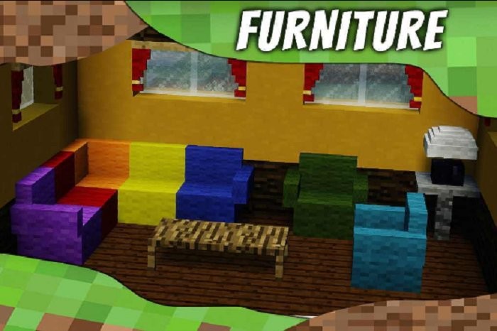 我的世界家具mod(furniture mod)截图2