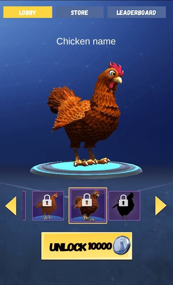 公鸡模拟器手机版(Chicken Challenge 3D)截图2